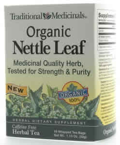 TRADITIONAL MEDICINALS TEAS: Organic Nettle Leaf Tea 16 bags