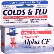 Children's Alpha CF Colds  Flu 100 tabs from Boericke and tafel
