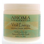 ABRA THERAPEUTICS: Vital Energy Aroma Therapeutic Bubble Bath 14 oz