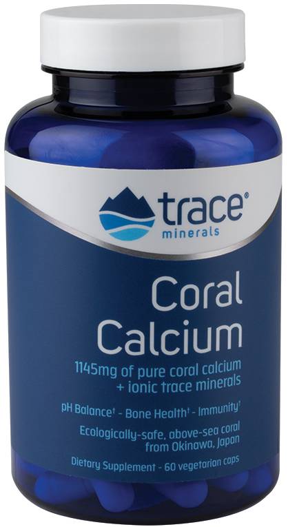 Coral Calcium with ConcenTrace, 60 caps