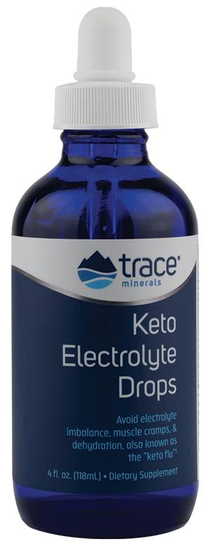 Trace Minerals Research: KETO Electrolyte Drops 4 oz.