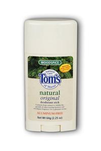 TOM'S OF MAINE: Deodorant Stick Woodspice-Sensitive Skin 2.25 oz
