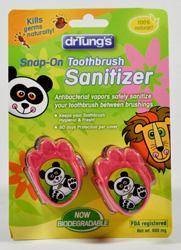 DR TUNG'S PRODUCTS: Kids Snap-On Toothbrush Sanitizer 2 ct
