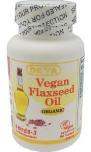 DEVA: Vegan Flax Seed Oil 500mg 90 capvegi