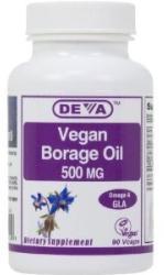 DEVA: Vegan Borage Oil 500mg 90 capvegi