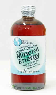 WORLD ORGANICS: Mineral Energy Liquid 16 fl oz