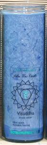 ALOHA BAY: Candle Chakra Pillar Positive Energy Blue 1 ct