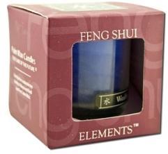 ALOHA BAY: Candle Feng Shui Gift Box Water Indigo 2.5 oz