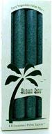 ALOHA BAY: Candle 9 inch Taper Green 4 ct