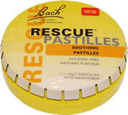 BACH FLOWER ESSENCES: Rescue Remedy Pastilles 50 g