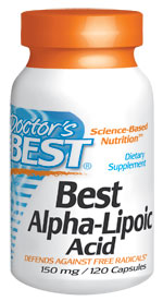Doctors Best: Best Alpha Lipoic Acid 120C