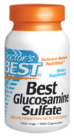 Doctors Best: Best Glucosamine Sulfate (750 mg) 180C