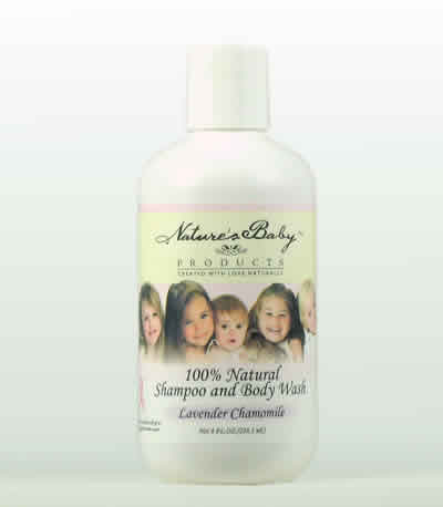 NATURES BABY PRODUCTS: All Natural Shampoo Vanilla Tangerine 8 oz