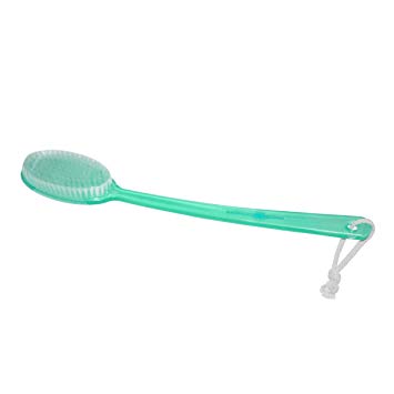 EARTH THERAPEUTICS: Feng Shui Back Brush - frosted green 1 pc