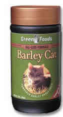 GREEN FOODS CORPORATION: Barley Cat 3 oz