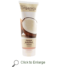 DESERT ESSENCE: Organics Bodywash Coconut 8 oz