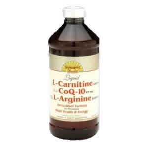 DYNAMIC HEALTH LABORATORIES INC: L-Carnetine with CoQ-10 Plus L-Arginine 16 oz