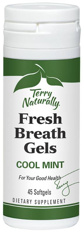 Europharma / Terry Naturally: Fresh Beath Gels - Cool Mint 45 Softgels