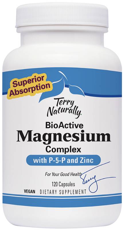 Europharma / Terry Naturally: Bioactive Magnesium Complex 60 Caps
