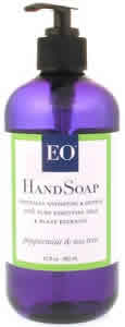 EO PRODUCTS: Hand Soap Peppermint and Tea Tree 12 oz