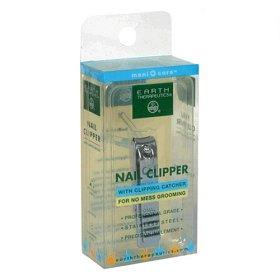 EARTH THERAPEUTICS: Nail Clipper with Catcher 1 pc