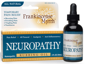FRANKINCENSE and MYRRH: Neuropathy 2 oz