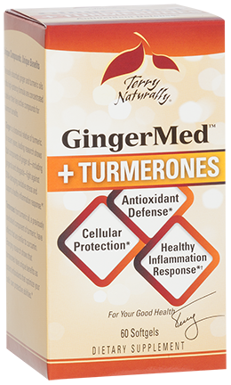 GingerMed Plus Turmerones, 60 Softgels