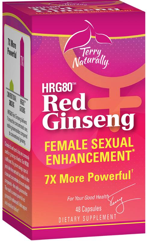 Red Ginseng HRG80 Female Enhancement, 48 Caps