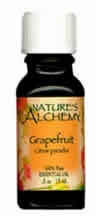 NATURE'S ALCHEMY: Essential Oil Grapefruit .5 oz