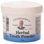 CHRISTOPHER'S ORIGINAL FORMULAS: Nourish Herbal Tooth Powder 2 oz