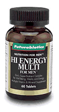 FUTUREBIOTICS: Hi Energy Multi for Men 60 tabs