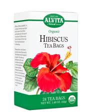 ALVITA TEAS: HIBISCUS TEA 24BAG