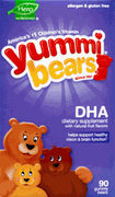 YUMMI BEARS (HERO NUTRITIONAL PRODUCTS): YUMMI BEARS DHA 90 BEARS