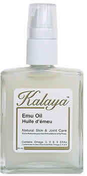 KALAYA CALANDRI EMU OIL: Pure Emu Oil 4 oz