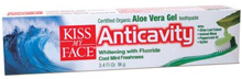 KISS MY FACE: Organic Anticavity Toothpaste 3.4 oz