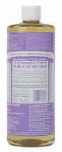 DR. BRONNER'S MAGIC SOAPS: Organic Pure Castile Liquid Soap Lavender 32 oz