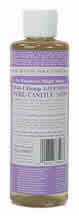 DR. BRONNER'S MAGIC SOAPS: Organic Pure Castile Liquid Soap Lavender 8 oz