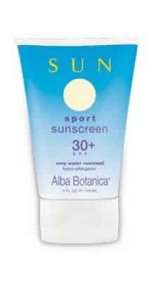 ALBA BOTANICA: Sunscreen Sport SPF30 Plus 4 oz