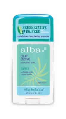 ALBA BOTANICA: Deodorant Stick Tea Tree .5 oz