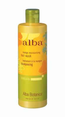 ALBA BOTANICA: Hawaiian Hair Wash Mango Moisturizing 12 oz