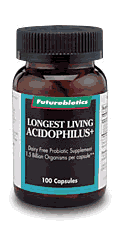 FUTUREBIOTICS: Longest Living Acidophilus Plus 100 caps