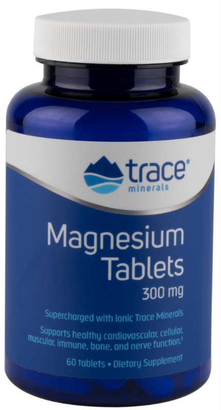 Trace Minerals Research: Magnesium Tablets 60 Tabs