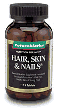 Hair, Skin, Nails for Men 135 tabs from FUTUREBIOTICS