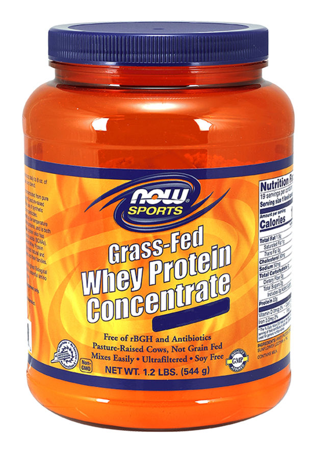 Grass Fed Whey Protein Concentrate Chocolate, 1.2 lb
