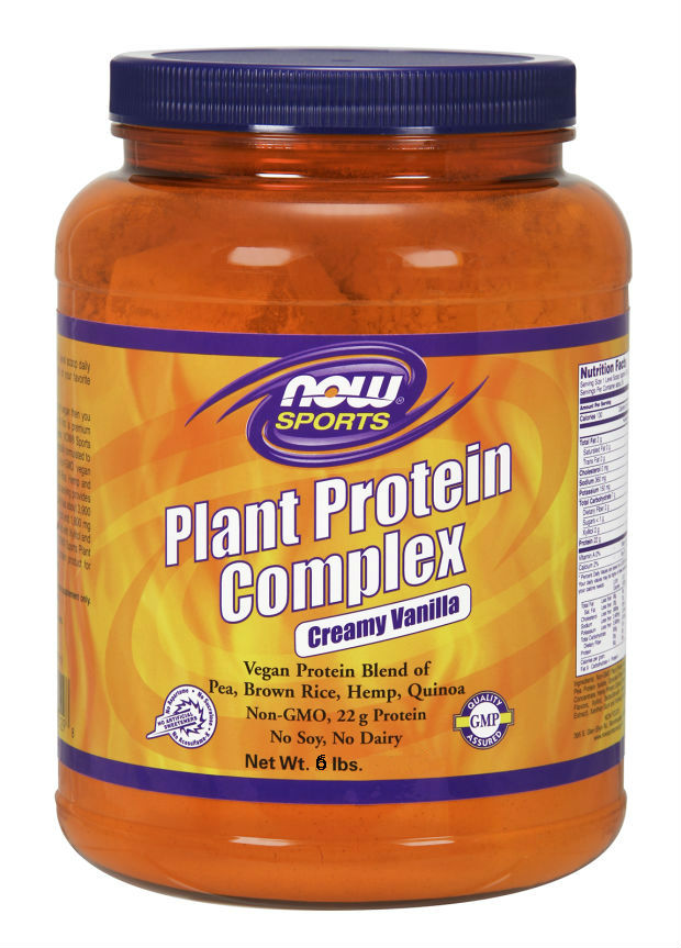 Plant Protein Complex - Creamy Vanilla, 6lbs