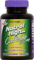 Natrol High Caffeine 200mg 100 tabs from NATROL