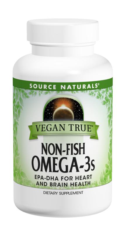 Vegan True Non-Fish Omega-3s, 30 sg