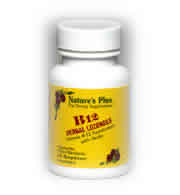 VITAMIN B-12 HERBAL LOZENGES 30 30 ct from Natures Plus