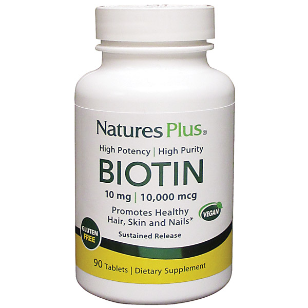 Natures Plus: Biotin Sustain Release 90 Tablets
