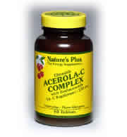 Natures Plus: ACEROLA-C COMPLEX CHEWABLE 250 MG 180 180 ct